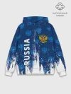 Худи мужской база хлопок / RUSSIA / РОССИЯ