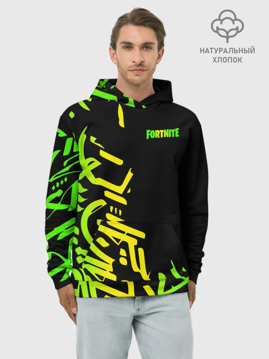 Худи мужской база хлопок / Fortnite