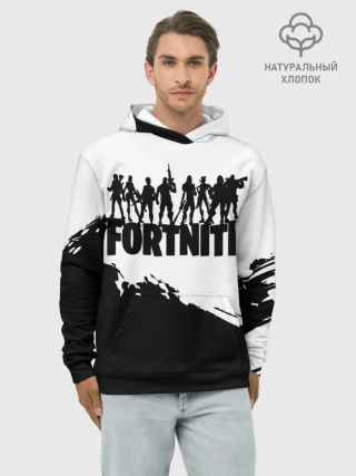 Худи мужской база хлопок / Fortnite