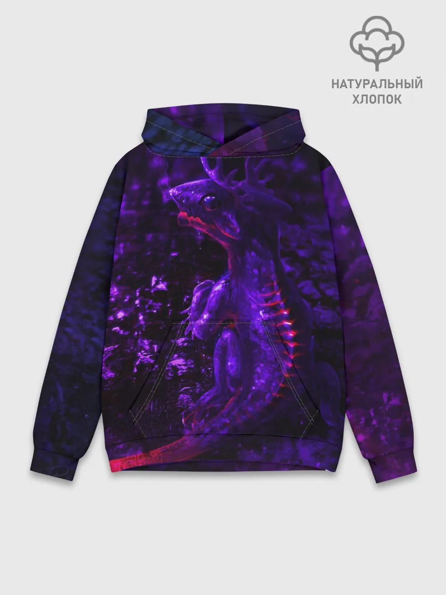 Худи мужской база хлопок / Энергия Лавы