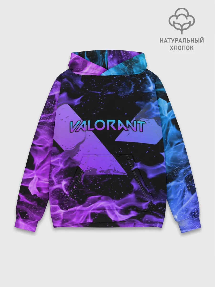 Худи мужской база хлопок / VALORANT