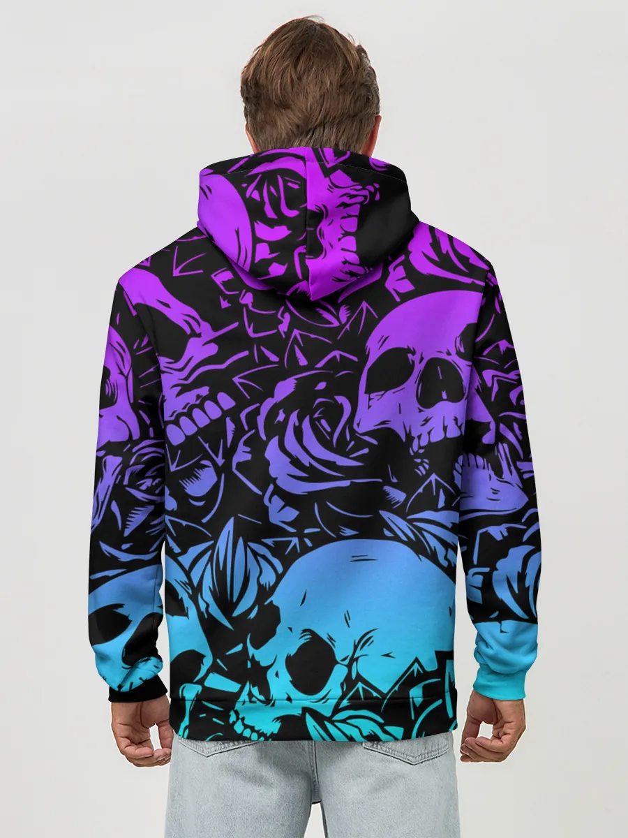 Худи мужской база хлопок / JoJo Bizarre Adventure