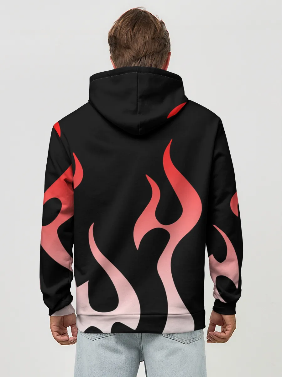 Худи мужской база хлопок / Приключения ДжоДжо