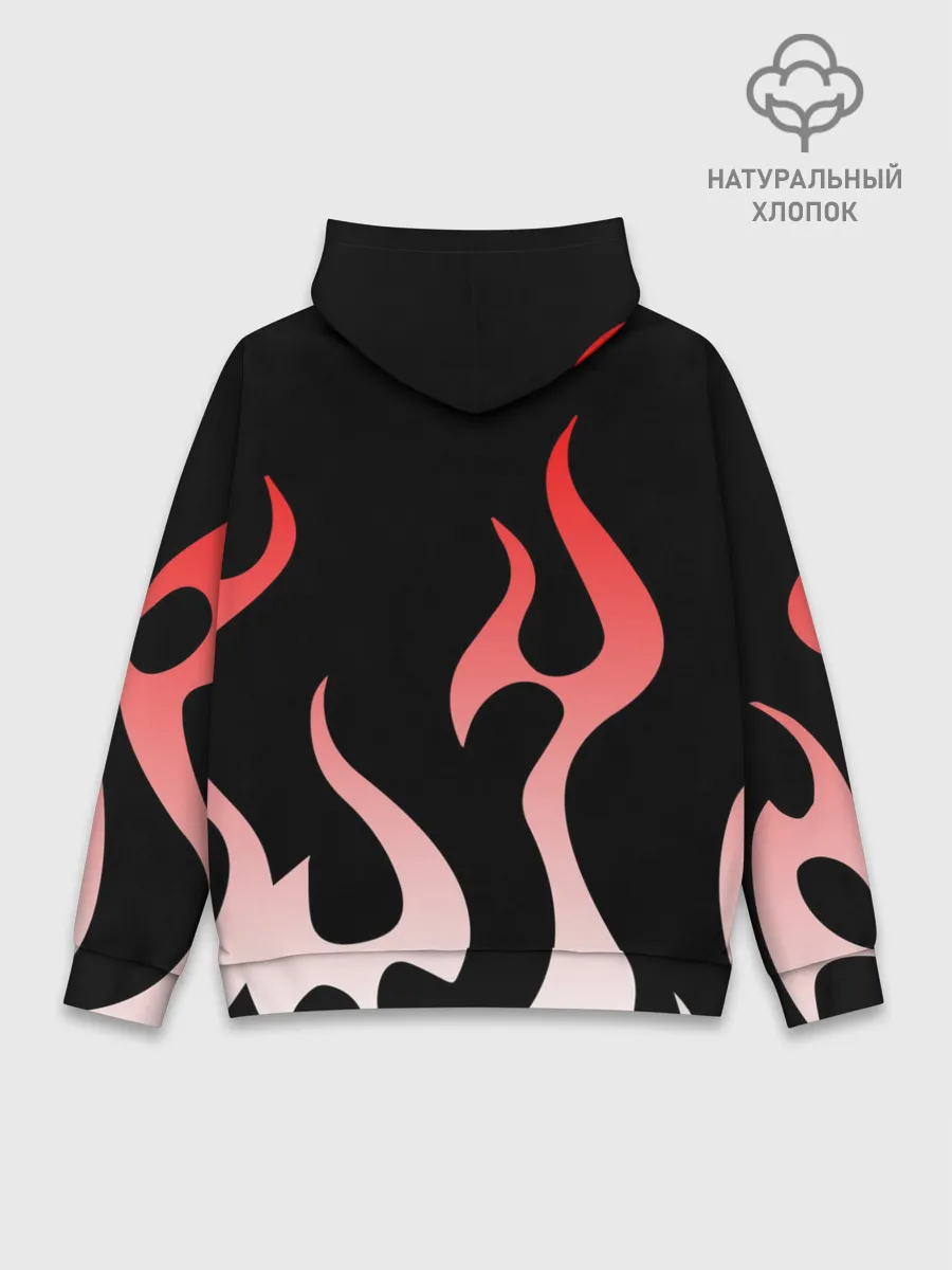 Худи мужской база хлопок / Приключения ДжоДжо