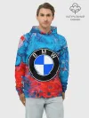 Худи мужской база хлопок / BMW