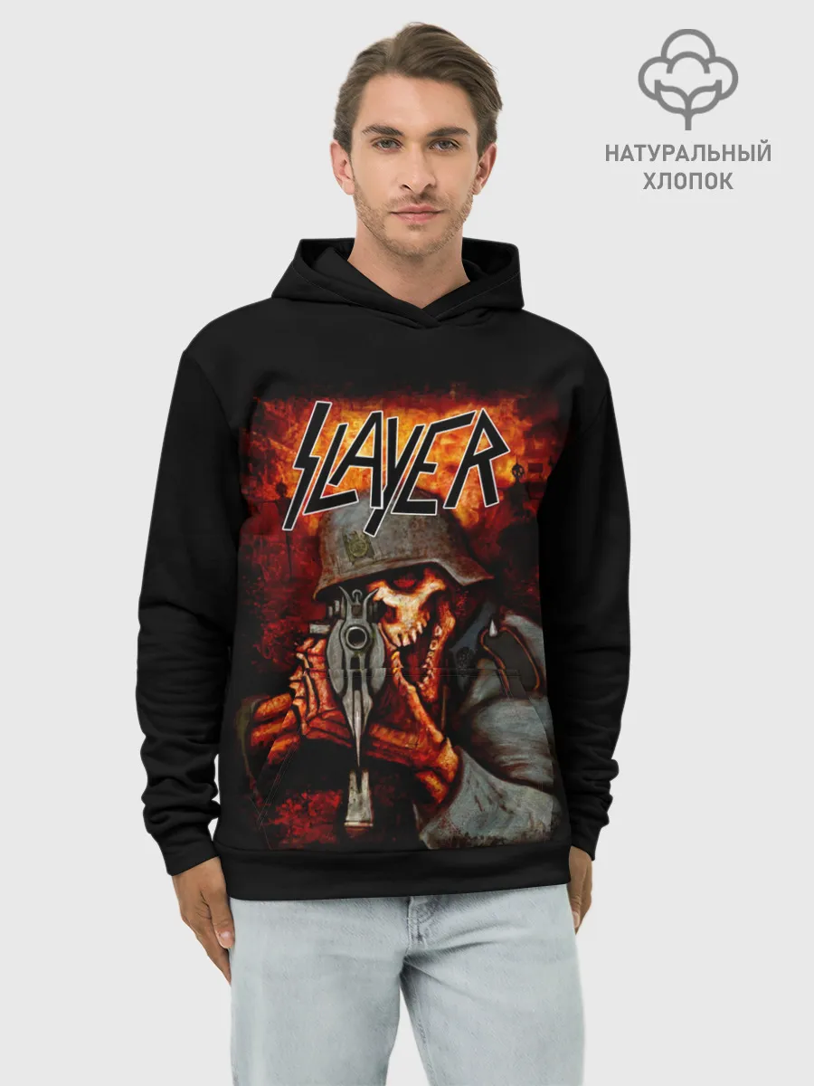 Худи мужской база хлопок / SLAYER | СЛЭЙЕР