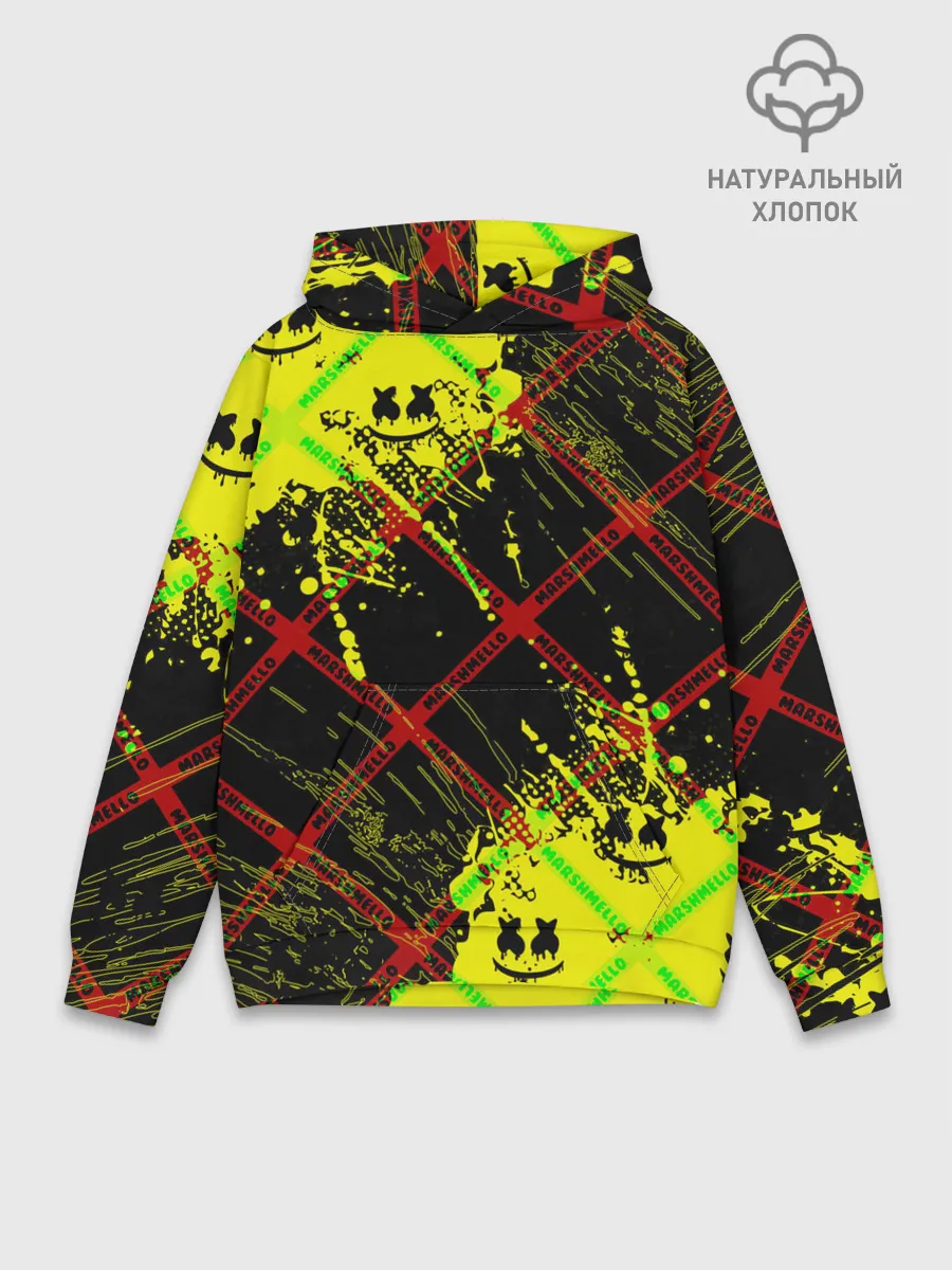 Худи мужской база хлопок / MARSHMELLO
