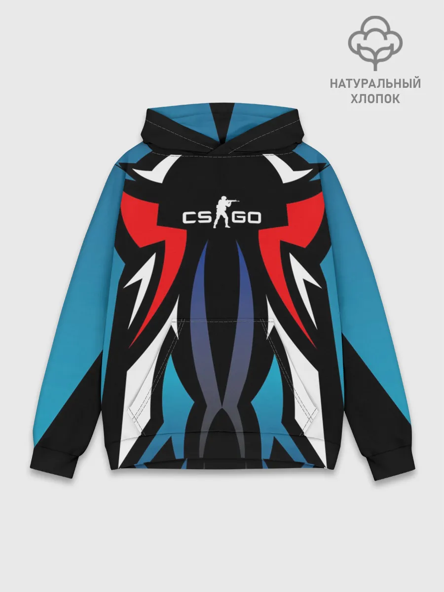 Худи мужской база хлопок / Counter Strike Gaming Gear