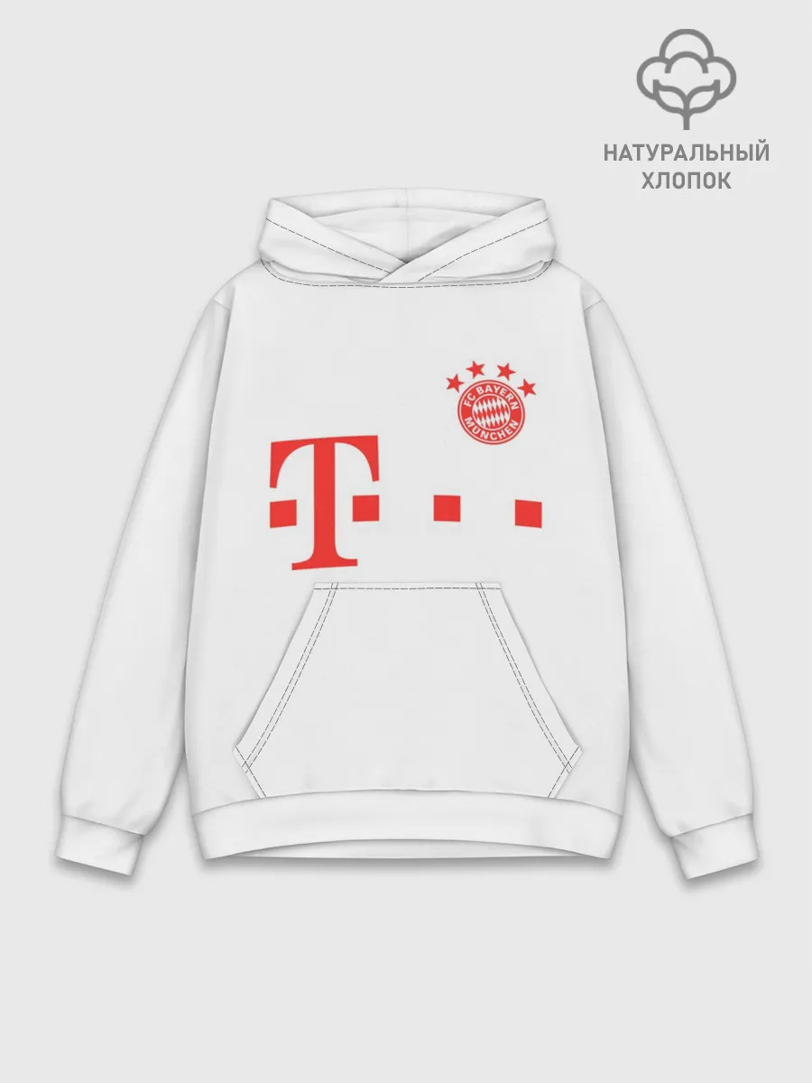 Худи мужской база хлопок / FC Bayern M?nchen 20/21
