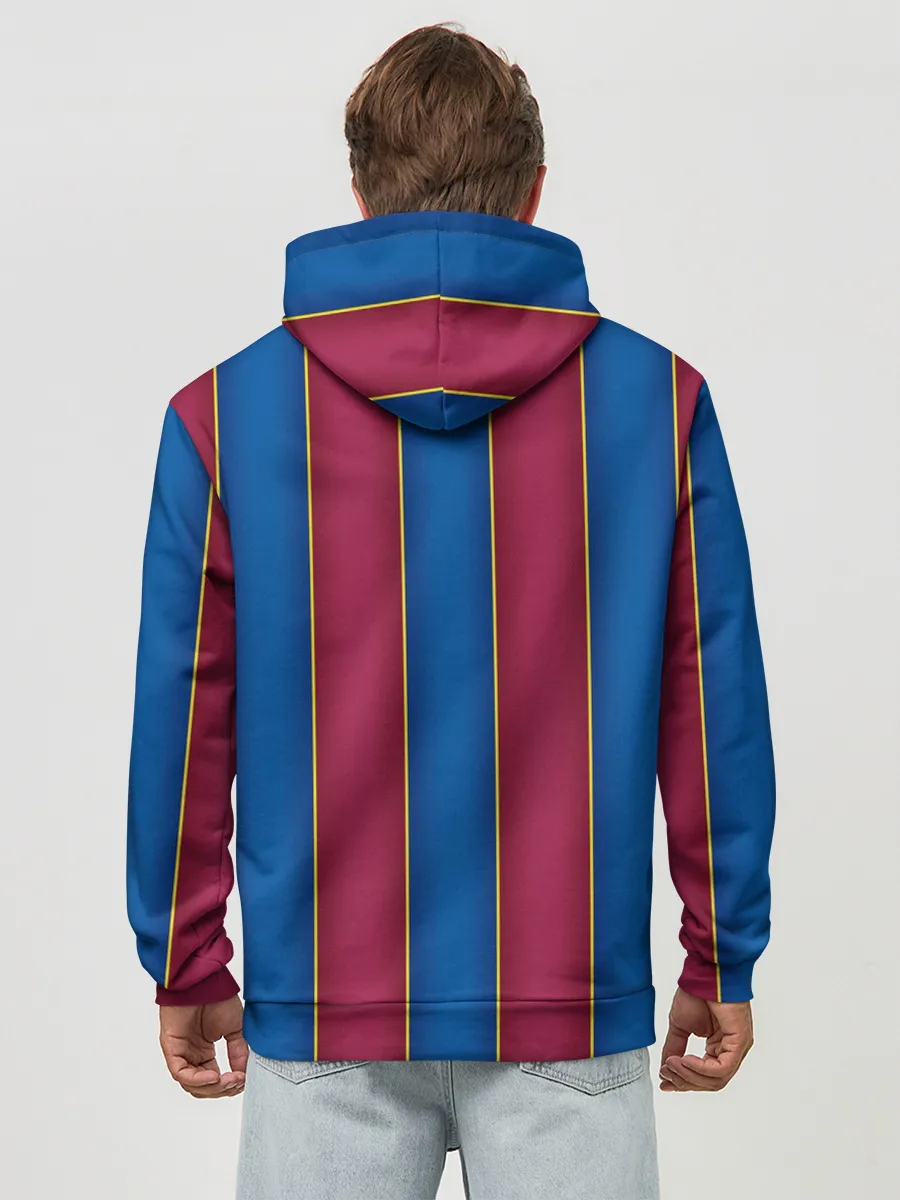 Худи мужской база хлопок / FC Barcelona 20/21