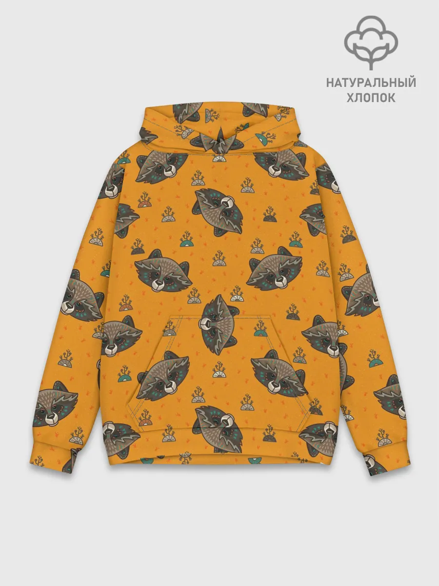 Худи мужской база хлопок / Енотики