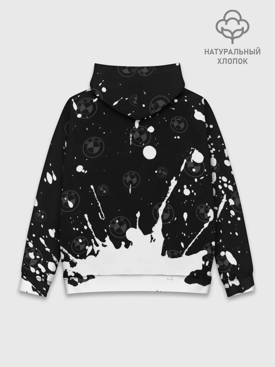 Худи мужской база хлопок / BMW / БМВ