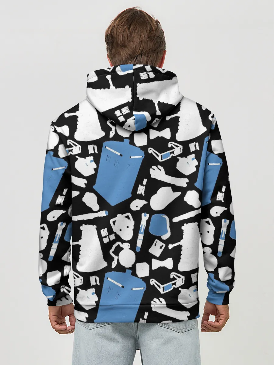 Худи мужской база хлопок / ТАРДИС