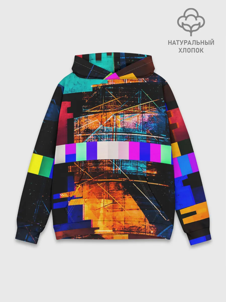 Худи мужской база хлопок / ПОМЕХИ