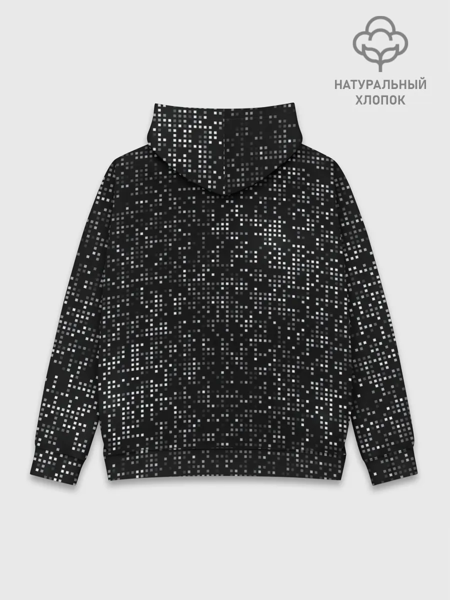 Худи мужской база хлопок / Блестящие полутона