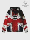 Худи мужской база хлопок / Mini Cooper