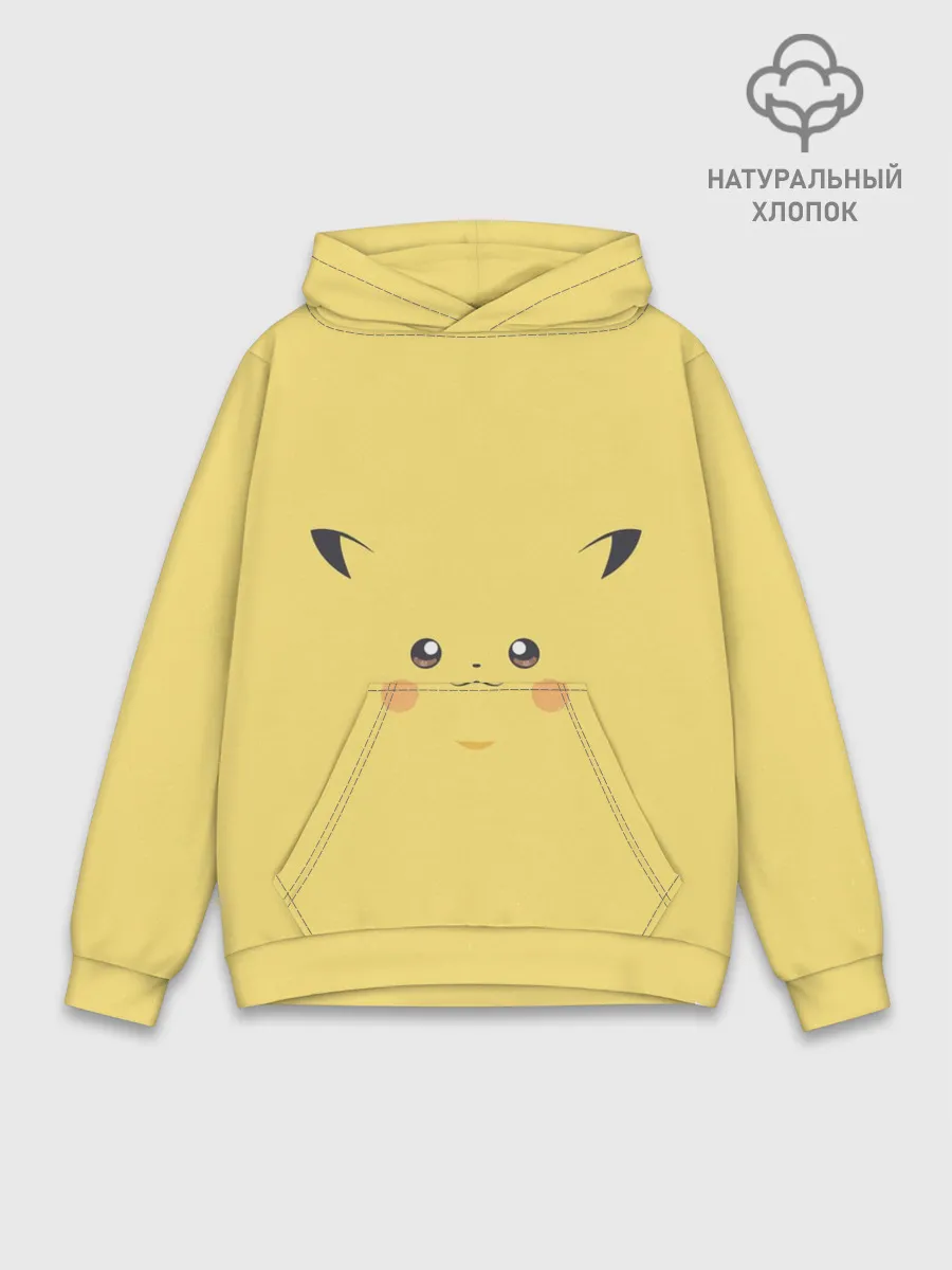 Худи мужской база хлопок / Пика-Пика!?