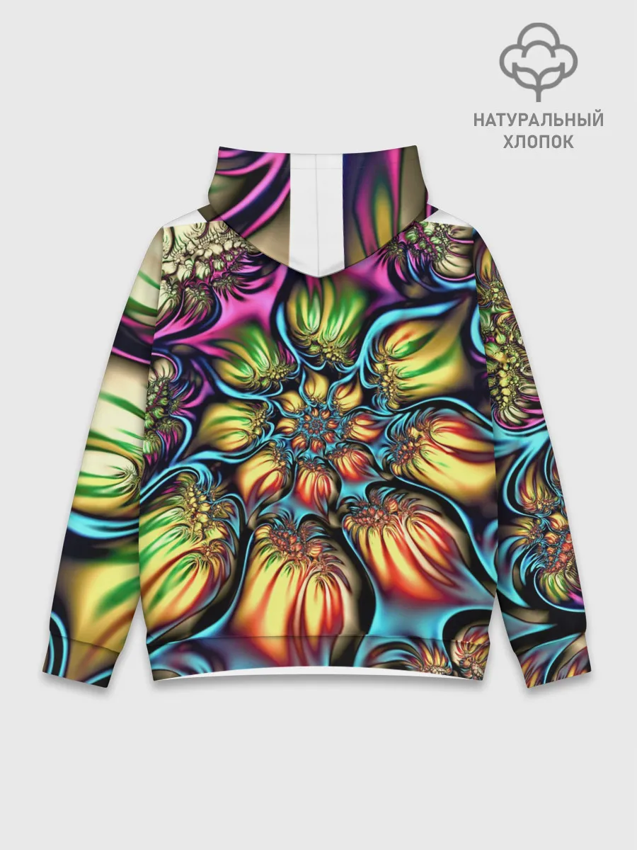 Худи мужской база хлопок / Абстракция