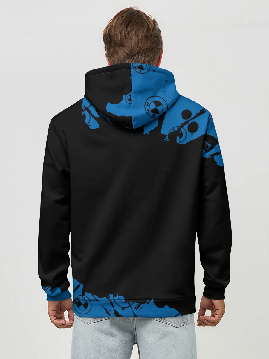 Худи мужской база хлопок / BMW / БМВ