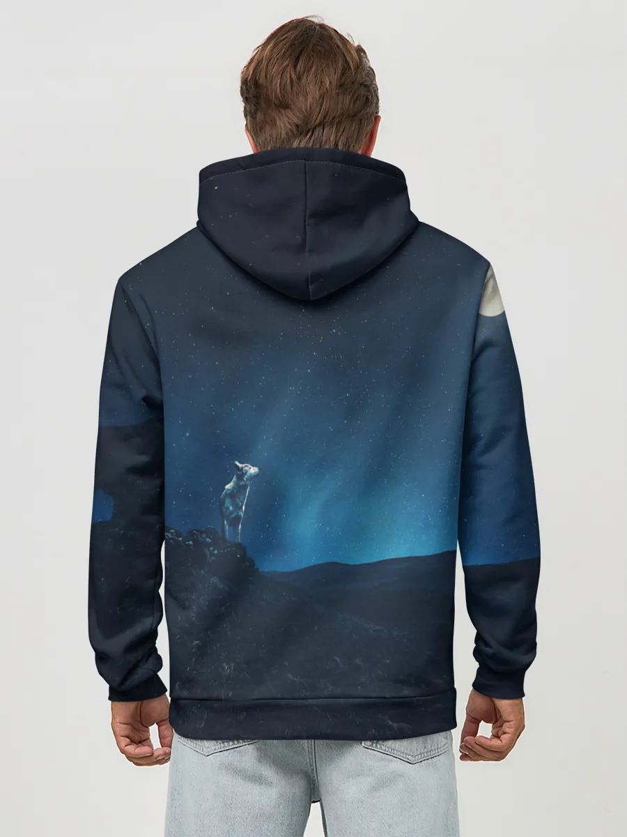 Худи мужской база хлопок / WOLF