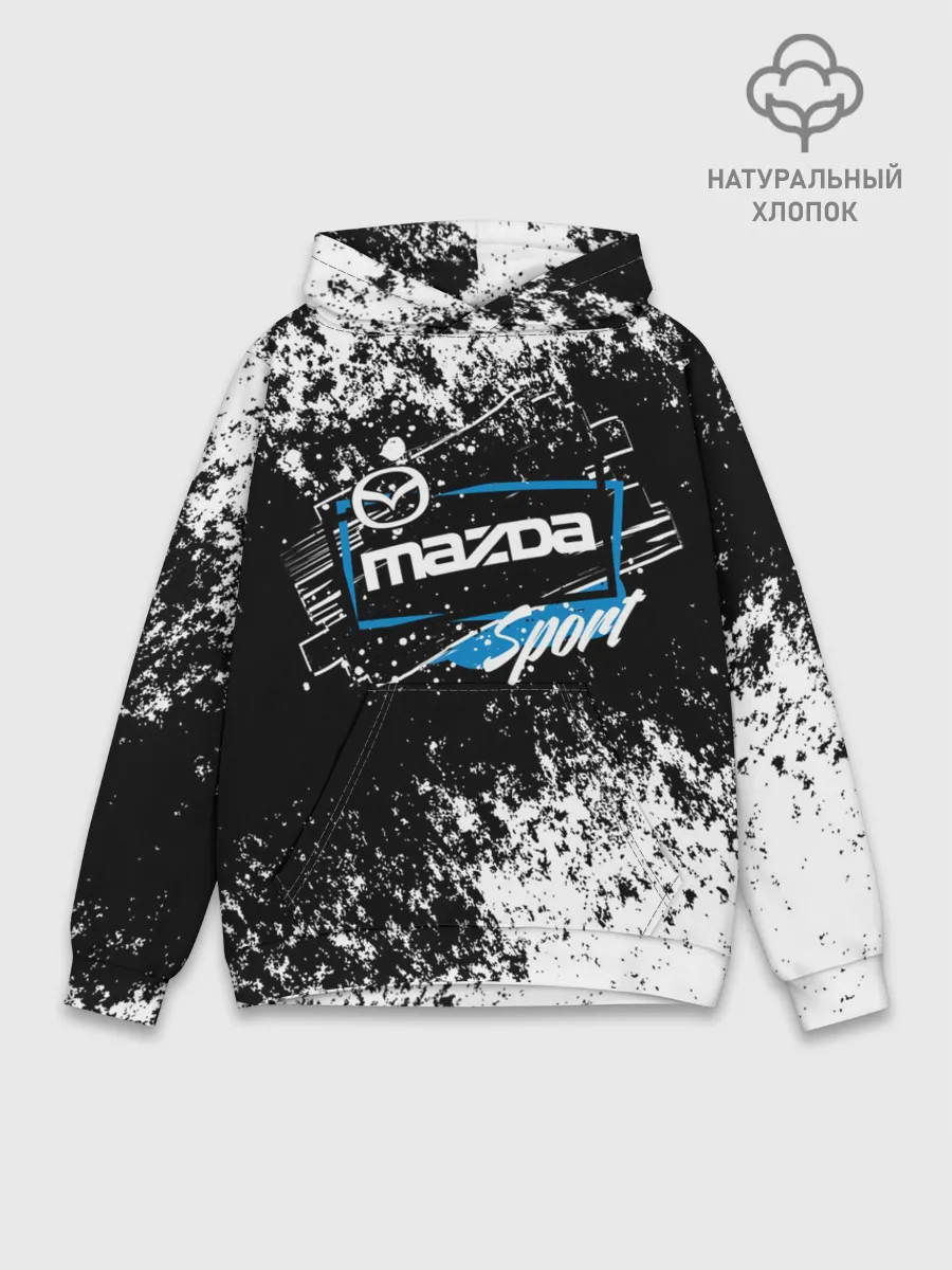 Худи мужской база хлопок / MAZDA SPORT
