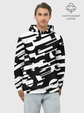 Худи мужской база хлопок / ФАНТАСТИКА КОСМОС