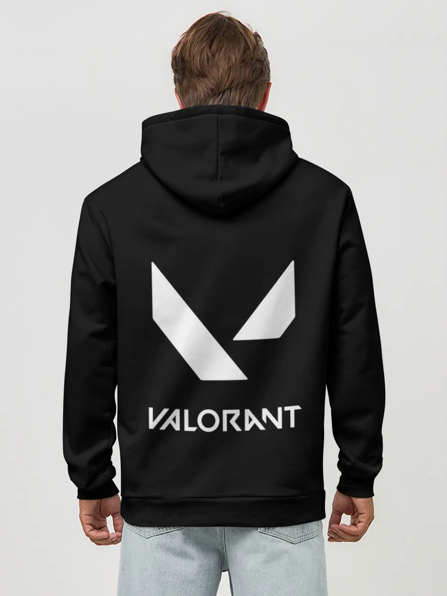 Худи мужской база хлопок / VALORANT OMEN