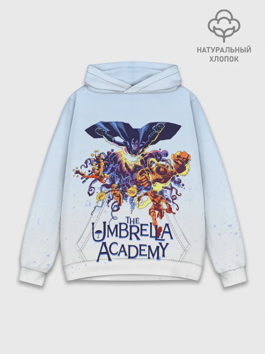 Худи мужской база хлопок / Академия Амбрелла