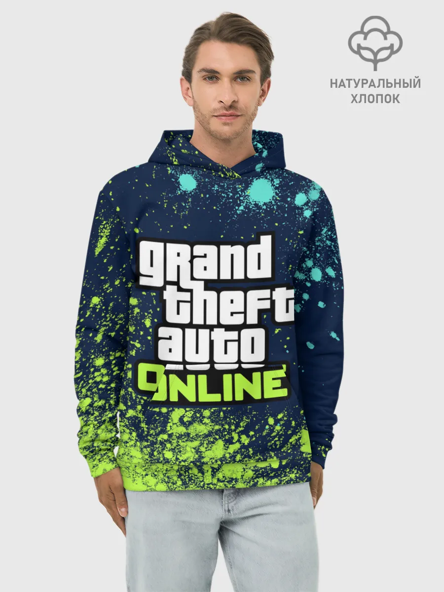 Худи мужской база хлопок / GTA ONLINE / ГТА ОНЛАЙН
