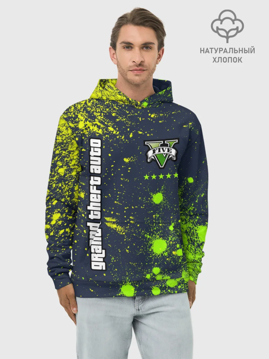 Худи мужской база хлопок / GTA 5 / ГТА 5