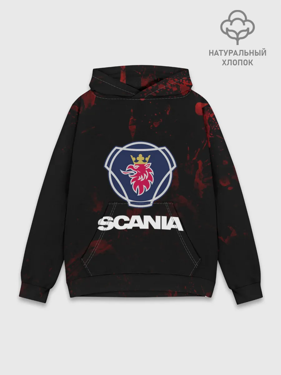 Худи мужской база хлопок / Scania