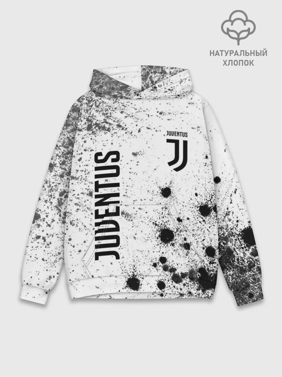 Худи мужской база хлопок / JUVENTUS / ЮВЕНТУС
