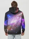 Худи мужской база хлопок / Космическая спираль