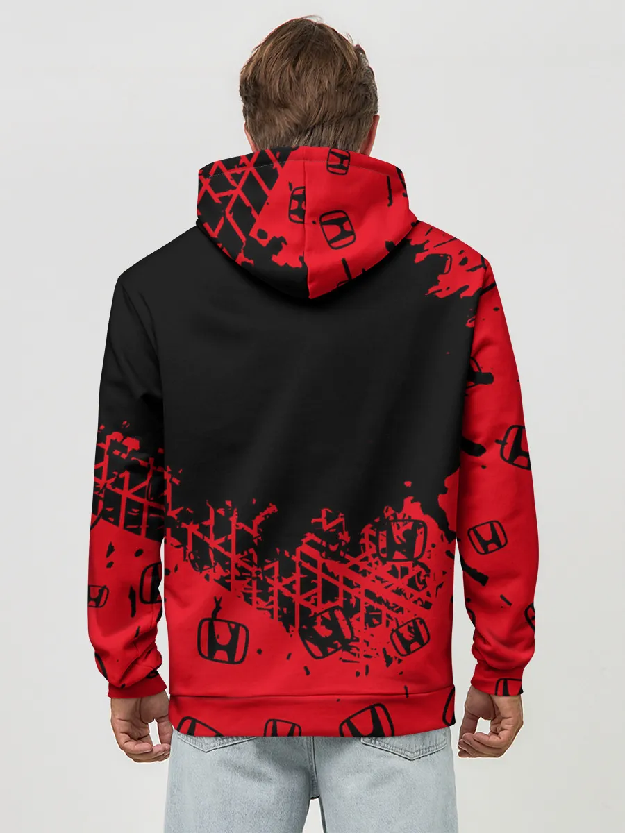 Худи мужской база хлопок / HONDA / ХОНДА