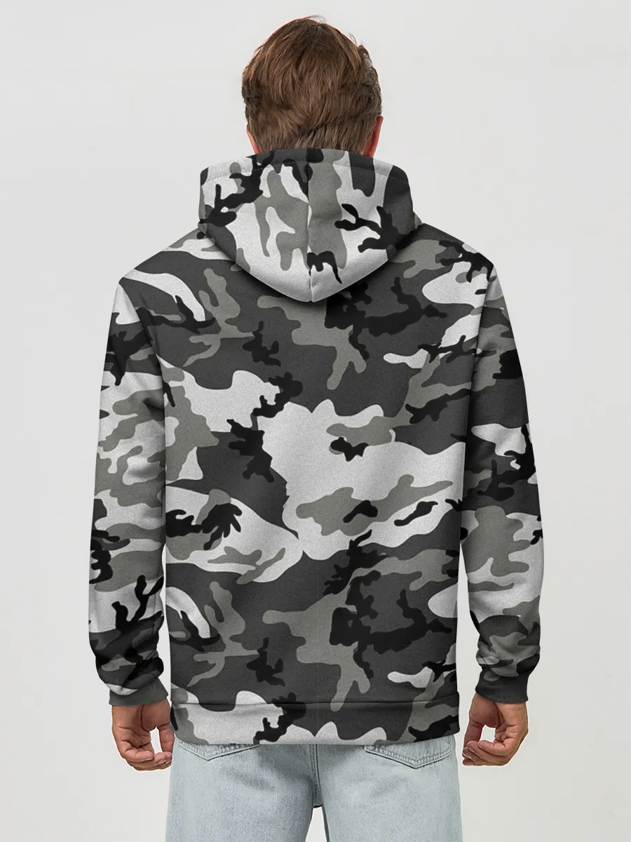 Худи мужской база хлопок / Маскировка