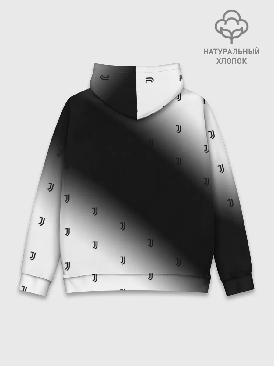 Худи мужской база хлопок / JUVENTUS / ЮВЕНТУС