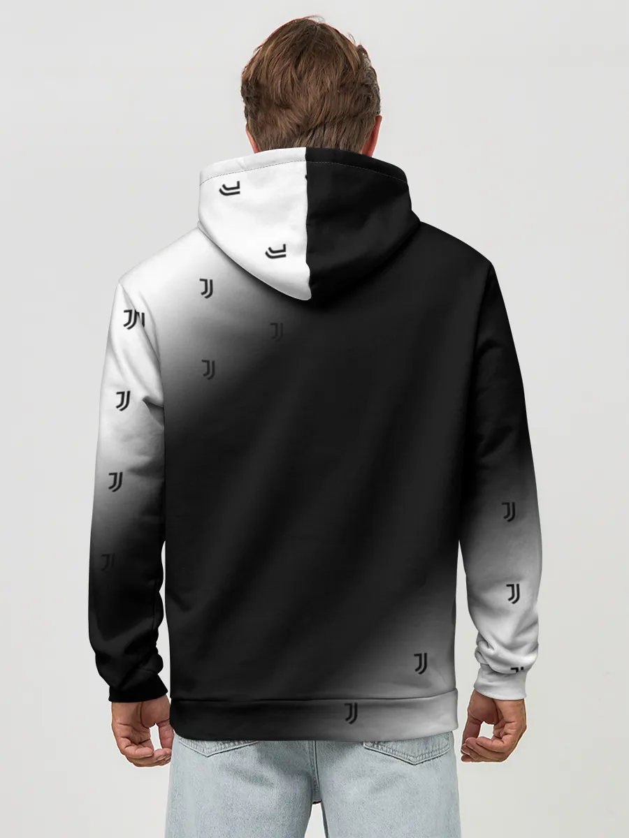 Худи мужской база хлопок / JUVENTUS / ЮВЕНТУС