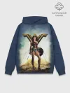 Худи мужской база хлопок / Wonder Woman