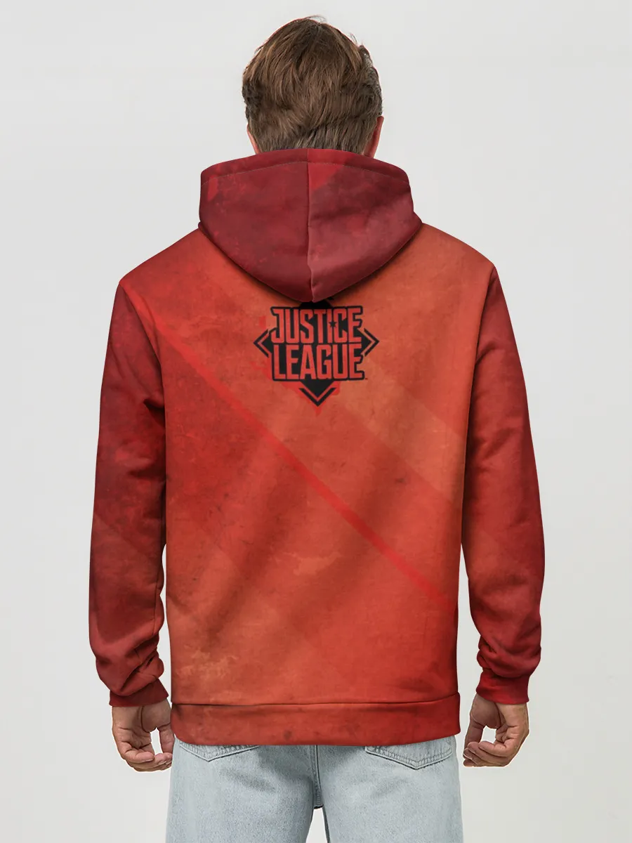 Худи мужской база хлопок / Justice League