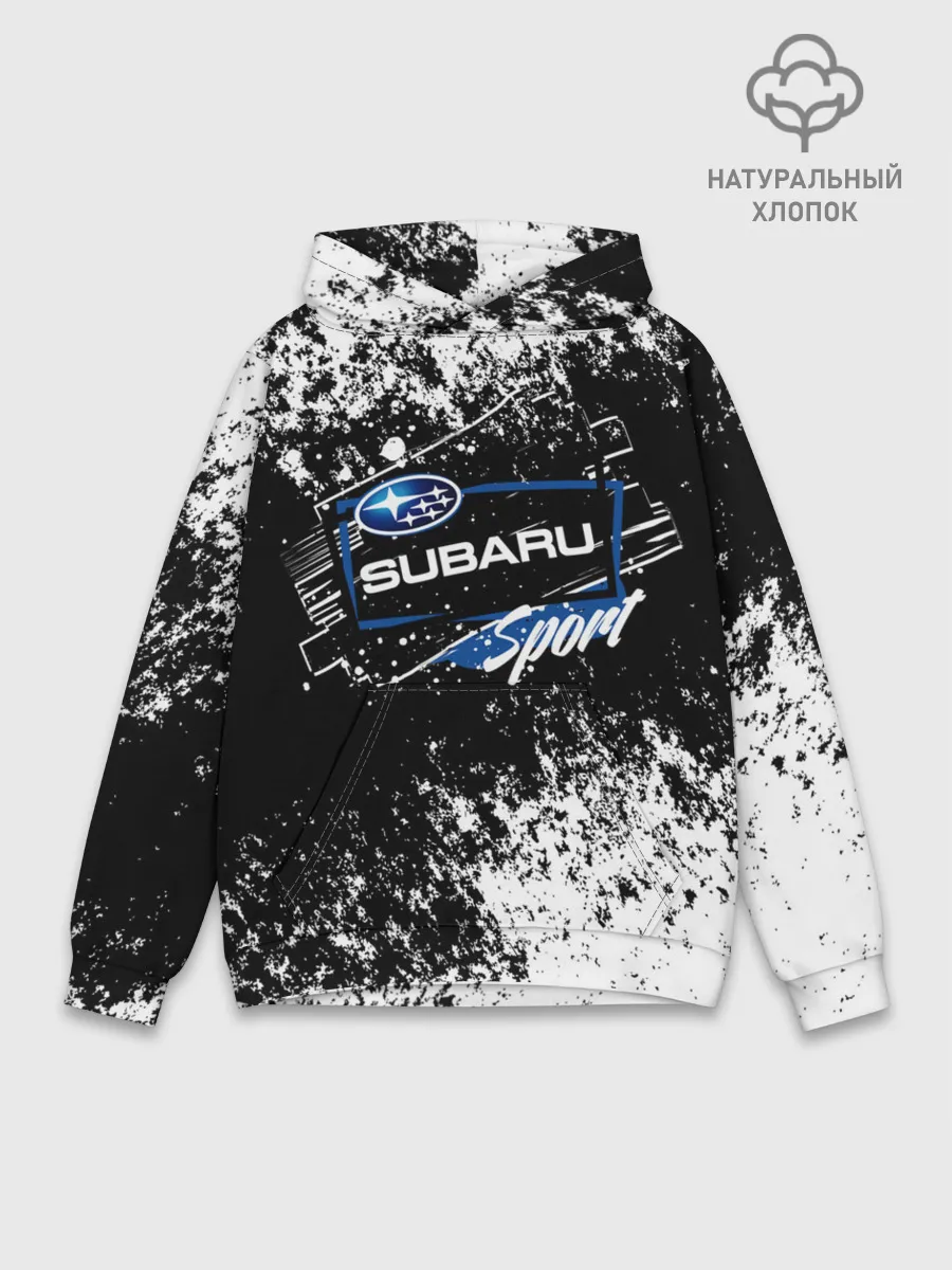Худи мужской база хлопок / SUBARU SPORT