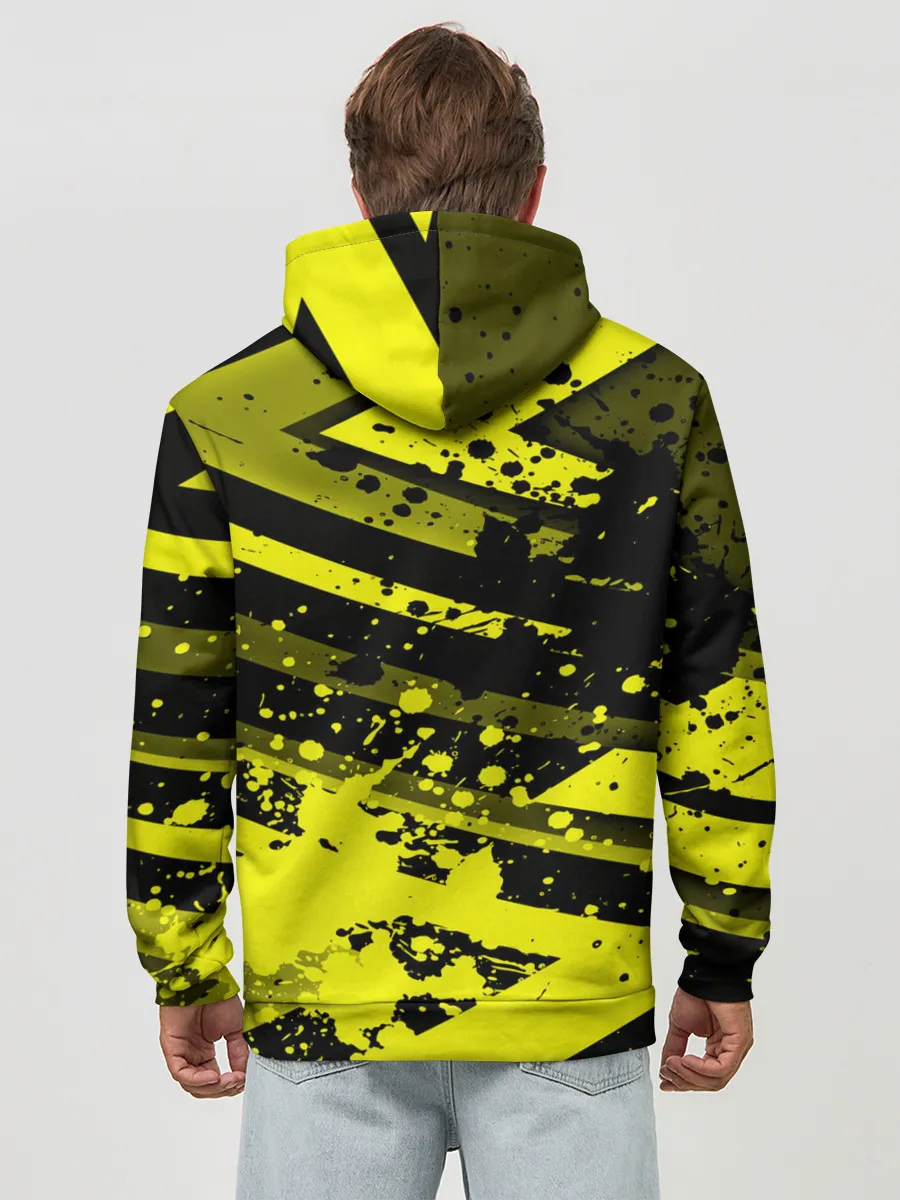 Худи мужской база хлопок / Borussia Dortmund