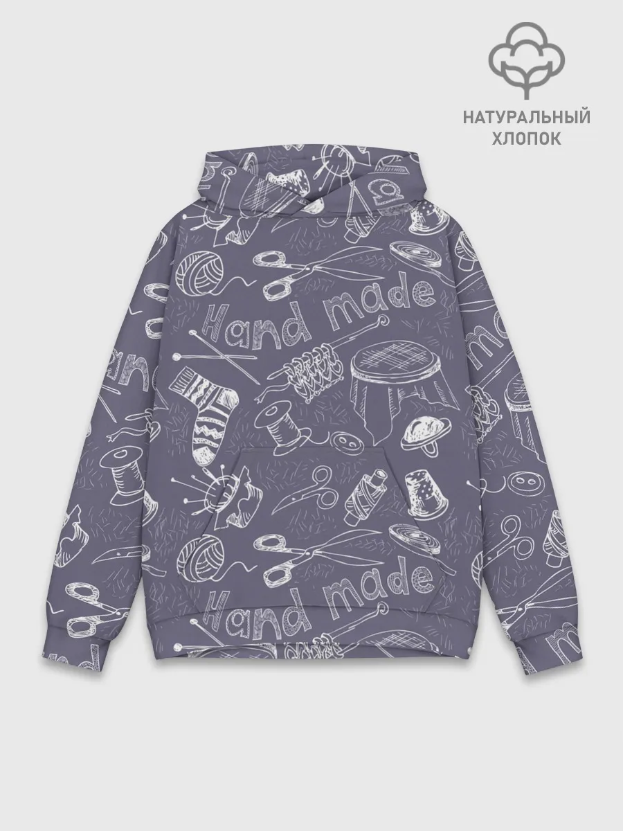 Худи мужской база хлопок / Hand made