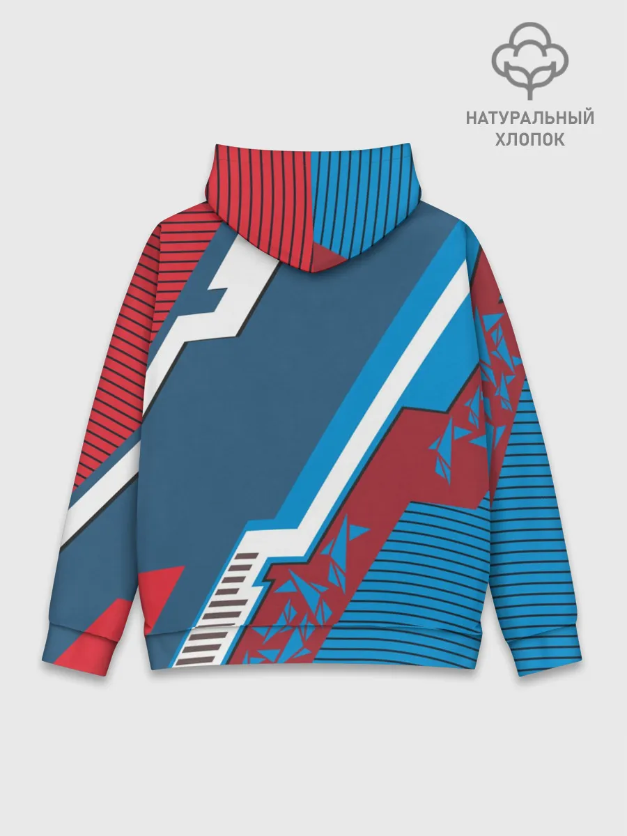 Худи мужской база хлопок / Cyborg logo