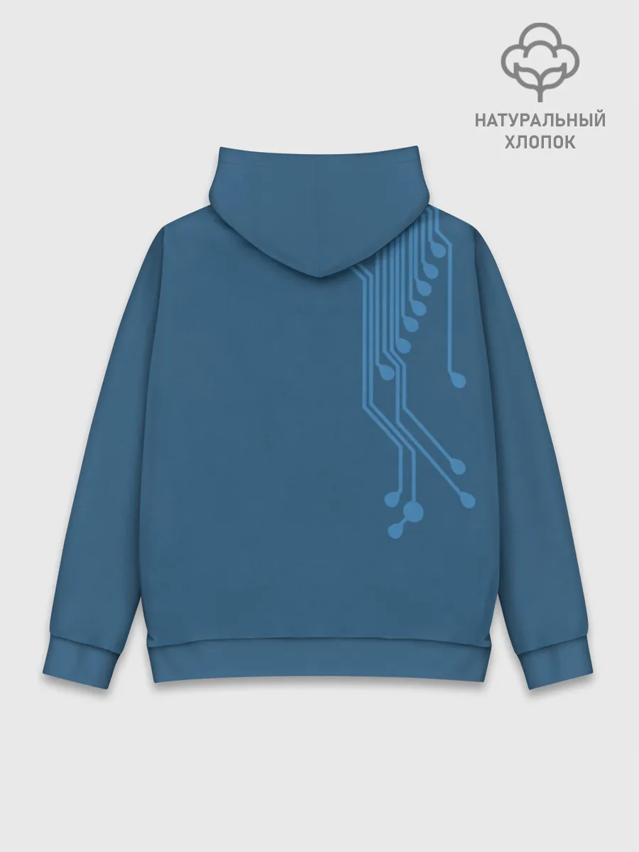 Худи мужской база хлопок / Cyborg