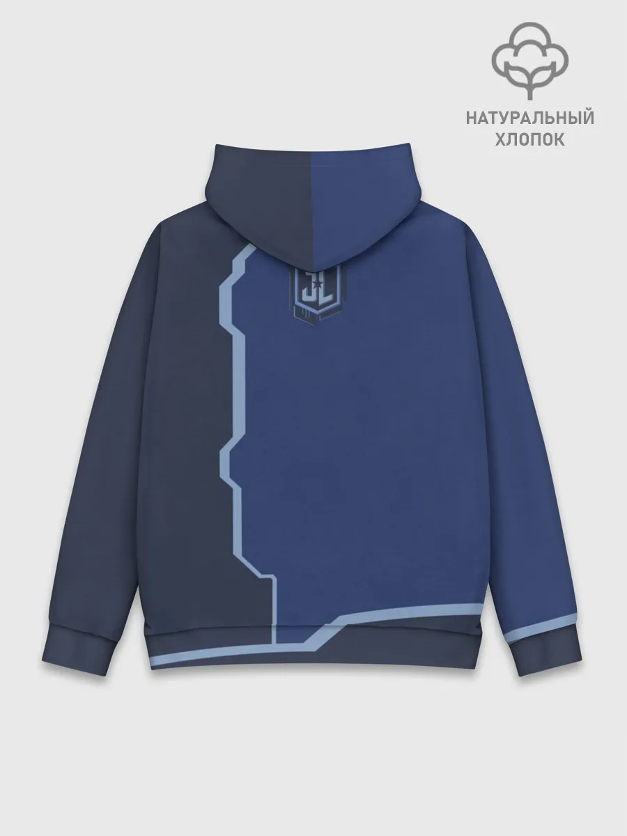 Худи мужской база хлопок / Justice League