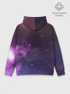 Худи мужской база хлопок / Космические туманности