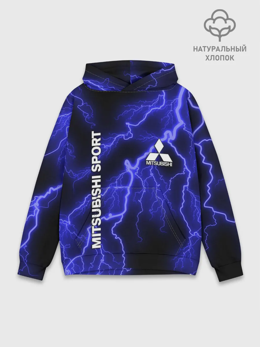 Худи мужской база хлопок / MITSUBISHI