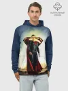 Худи мужской база хлопок / Superman