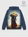 Худи мужской база хлопок / Superman