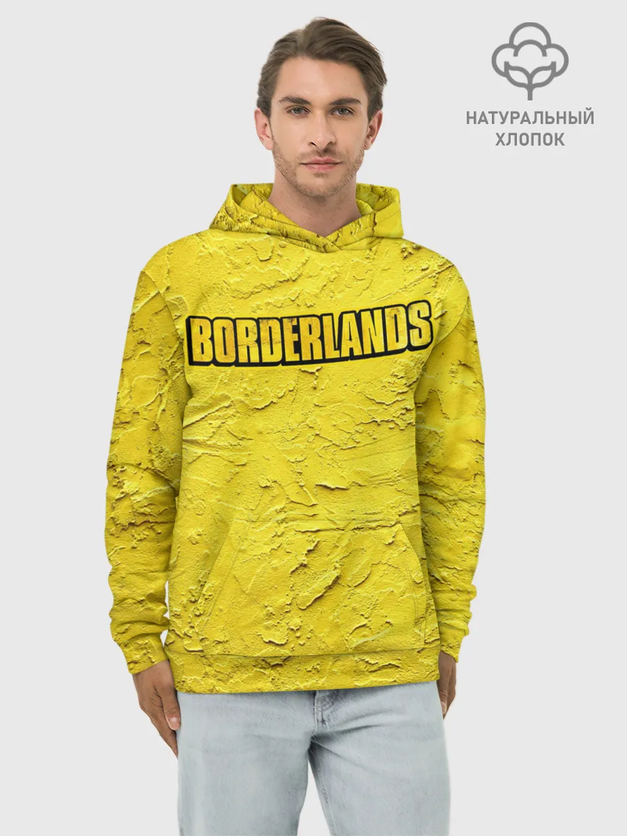Худи мужской база хлопок / Borderlands